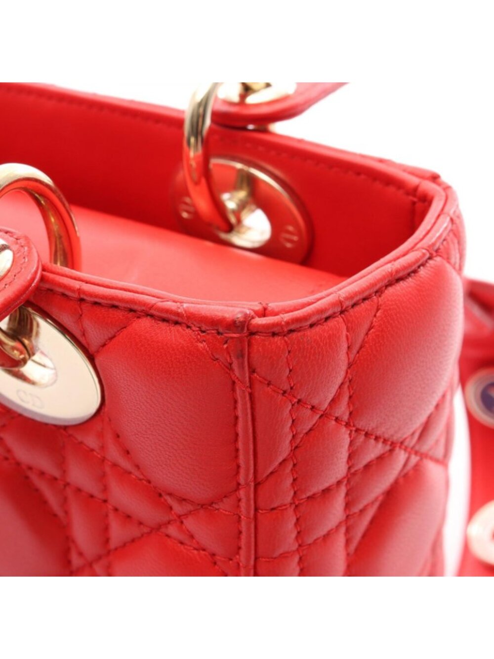 Dior Handbag Lady Dior MY Abcdior Lady Dior Smo Cannage 2-Way - Picture 7 of 14